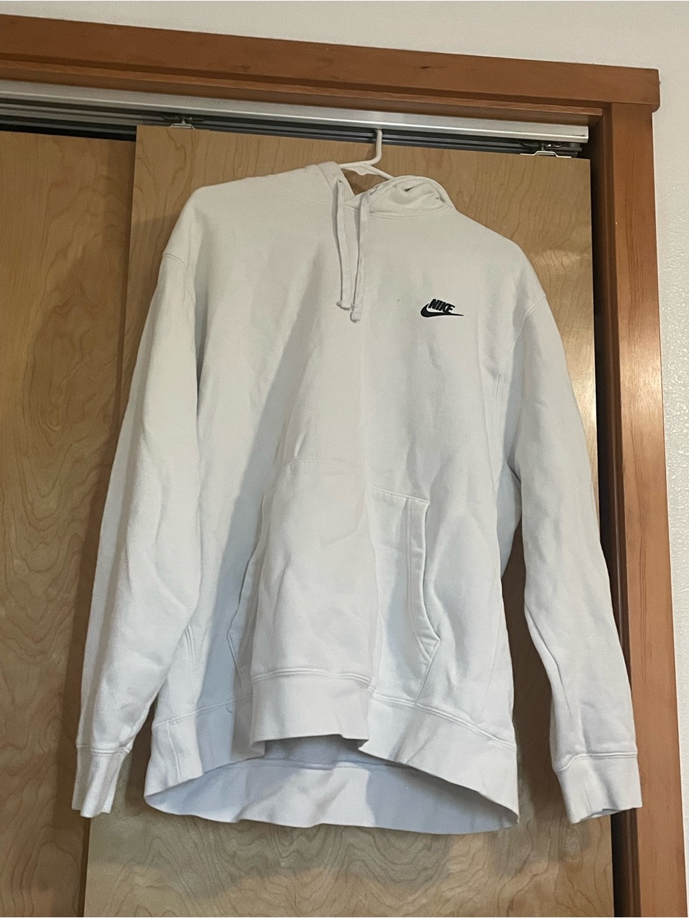 Nike White Hoodie